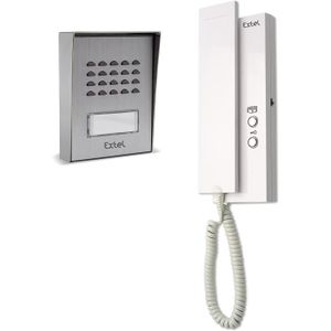 PEPJ Protection - Remplacement d'un interphone audio avec plaque  d'adaptation pour poste extérieur.