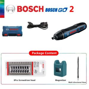 Bosc GO2 Ensemble 1 - Jeu de tournevis électrique d'visseuse