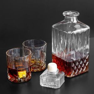 CARAFE A VIN Kit Whisky, 2 Pièces 220 Ml Bouteille Whisky, 750 