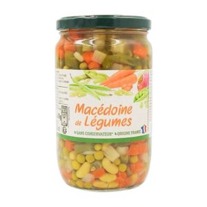 LÉGUMES & MÉLANGES Agidra - Macédoine de légumes - Pot 660g
