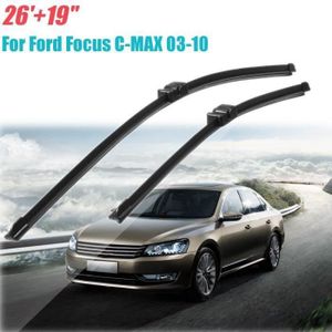 26 19 EBTOOLS pour essuie glace valeo pour essuie glace ford focus c max 1 Paire Essuie-glaces de Pare-brise avant pour Voiture pour C-MAX 2003-2009 