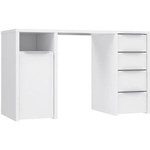 Bureau Blanc Avec Rangement Achat Vente Pas Cher
