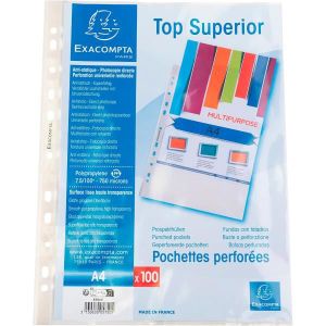 Pochette perforees lisse - Cdiscount