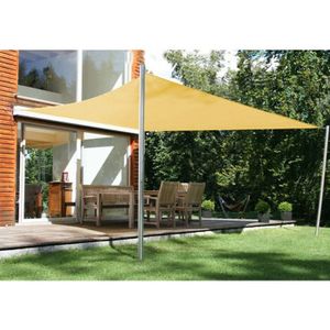 VOILE D'OMBRAGE Voile d'ombrage rectangulaire - HOMCOM - 4x6m - An