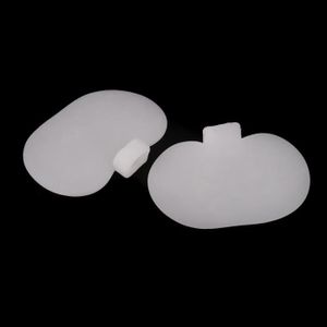 SUPVOX Lot de 3 paires de talonnettes en gel de silicone pour augmenter la hauteur de la semelle intérieure 1 cm + 2 cm + 3 cm 