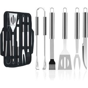 USTENSILE Leytn® Set Ustensiles Barbecue 6PCS Outils Barbecu