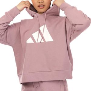 SWEATSHIRT Sweat à capuche Rose Femme Adidas W Fi 3b Hoodie