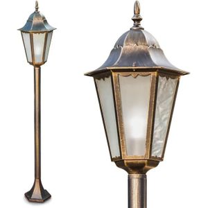 LAMPE DE JARDIN  Lampe D'Extérieur Hongkong Frost, Lampadaire Au Lo