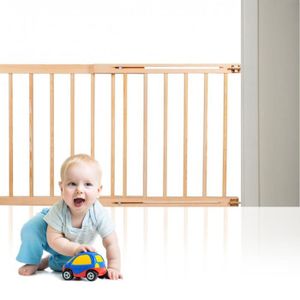 BARRIÈRE SÉCURITÉ ENFANT Bébé Escalier 73-80cm Blanc Métal Sans Perçage de  Mur EUR 70,90 - PicClick FR