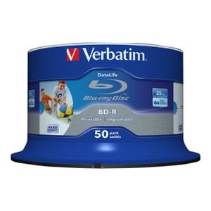 Disques Blu-ray Vierges Sony BD-RE 100 Go - Lot De 3 Disques Réinscriptibles Triple Couche - Vitesse 2x - Pour Archivage Données