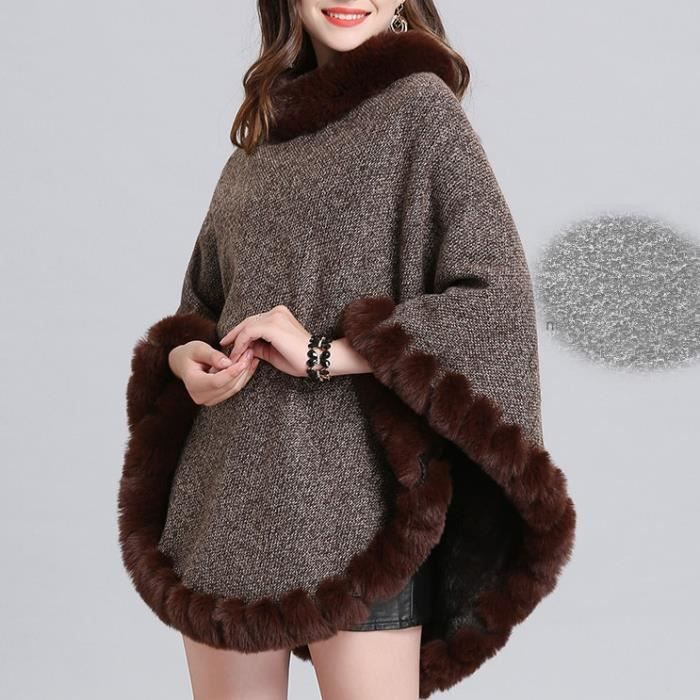 manteau boule laine femme