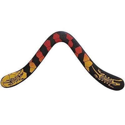 Boomerang LMI And FOX – Forme Australienne – 30 Cm – Carbone – 66 G – Dès 6 Ans