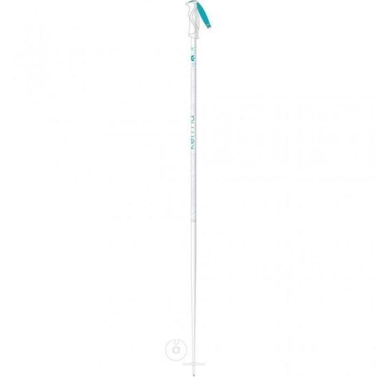 Bâtons De Ski Enfant Kerma Starlett - Blanc/Rose/Bleu - 100 Cm - Piste Loisir