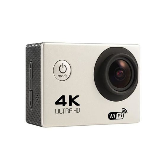 Caméra sport 4K T Ultra HD WIFI Type GOPRO 20 MPixel Support Étanche 30.0 m  90 min Wi-Fi pour Android™ / IOS - Cdiscount Appareil Photo