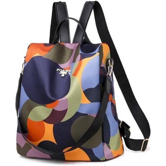 Sac Anti Vol Shepretty Sac à Dos Femme Shepretty Anti-vol - Imperméable, Multiple Porté, Oxford Sac Antivol