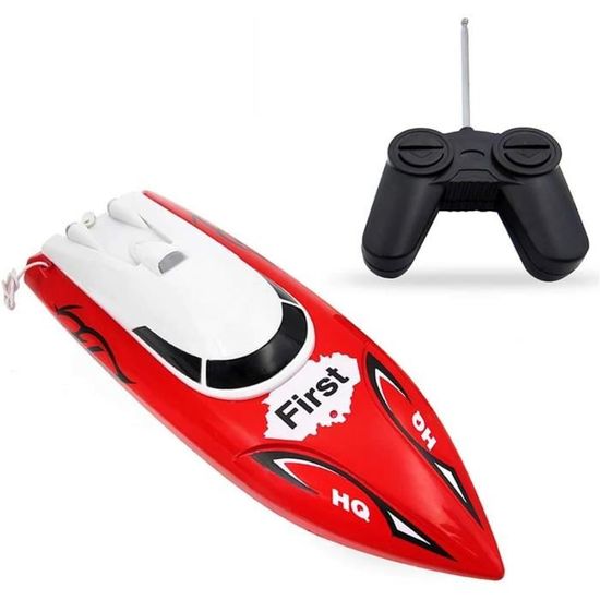 2 Bateaux Télécommandés Mini Pour Enfants - Avec Piscine, 360° Tumbles, 2.4G, Jouet De Bain Et Extérieur