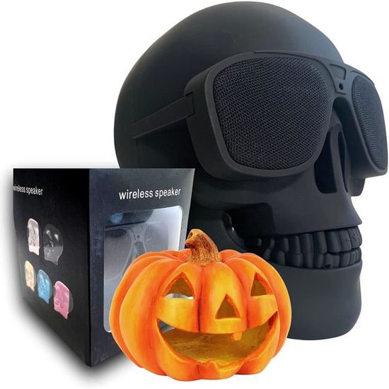 Tour stereo bluetooth skulls, musiques, sons & images