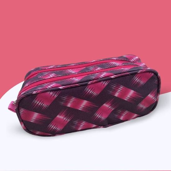 Trousse Scolaire Sac à Crayons Plumier Grande Capacité Tui à Stylo Fournitures Scolaires Bureau