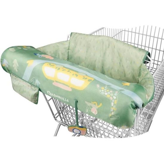 BADABULLE Protège-siège chariot pour enfant, universel, poche de rangement  et jouet sensoriel intégrés - Cdiscount Puériculture & Eveil bébé