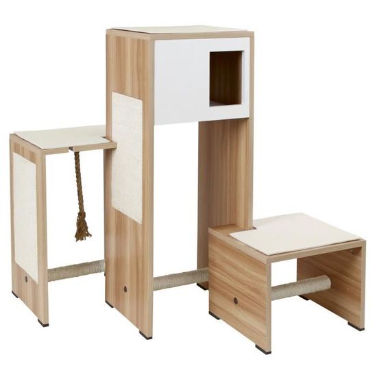 Ambiente Arbre A Chat 100cm Blanc Cdiscount Animalerie Ambiente Arbre A Chat 100cm Blanc Cdiscount Animalerie