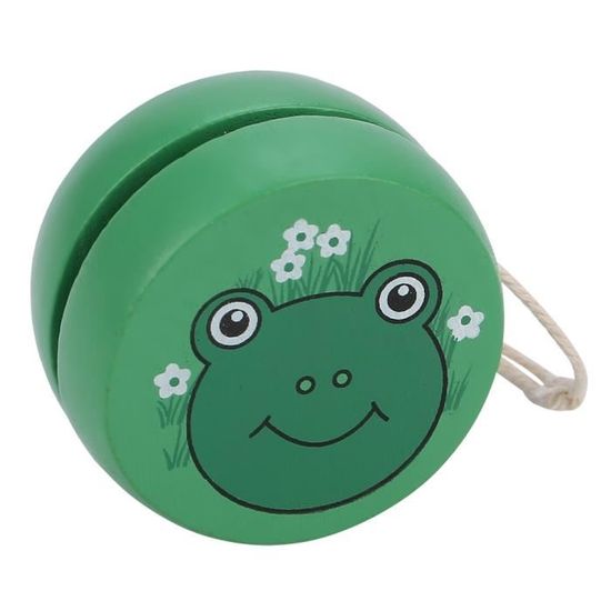 GOTOTOP Jouet Yoyo Modèle de dessin animé mignon en bois Yoyo Ball GOTOTOP Jouet Yoyo Modèle de dessin animé mignon en bois Yoyo Ball