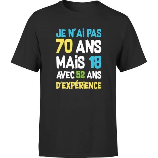 Tee shirt store 70 ans homme