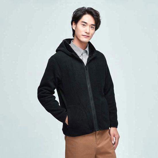 VESTE EN POLAIRE DOUBLÉ ZIP INTÉGRAL pour Non genré | CA