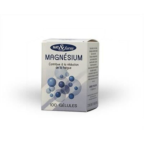 Nat & Form Magnesium Pidolate 100 gélules Cdiscount Santé Mieux vivre