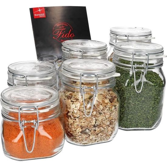 Lot De 100 Bocaux En Verre 125 Ml Avec Couvercles Noirs TO66 - Pour Confitures, Conserves, Pâtisseries - Livret De Recettes Inclus