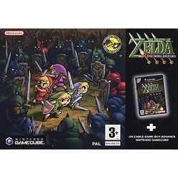 LEGEND OF ZELDA FOUR SWORDS ADVENTURES + CABLE NGC