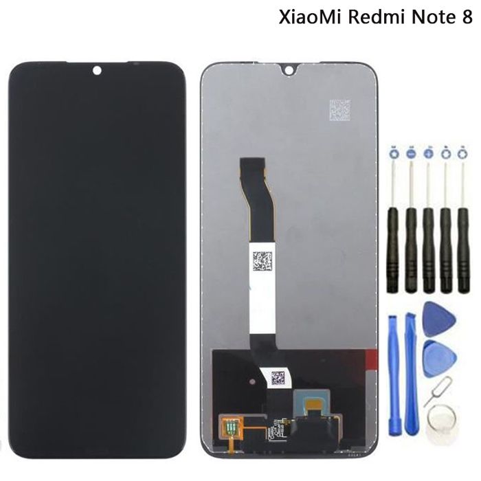 Écran LCD XiaoMi Redmi Note 8 + Écran tactile complet Taille 6.3- NOIR + outils gratuit + Colle B7000