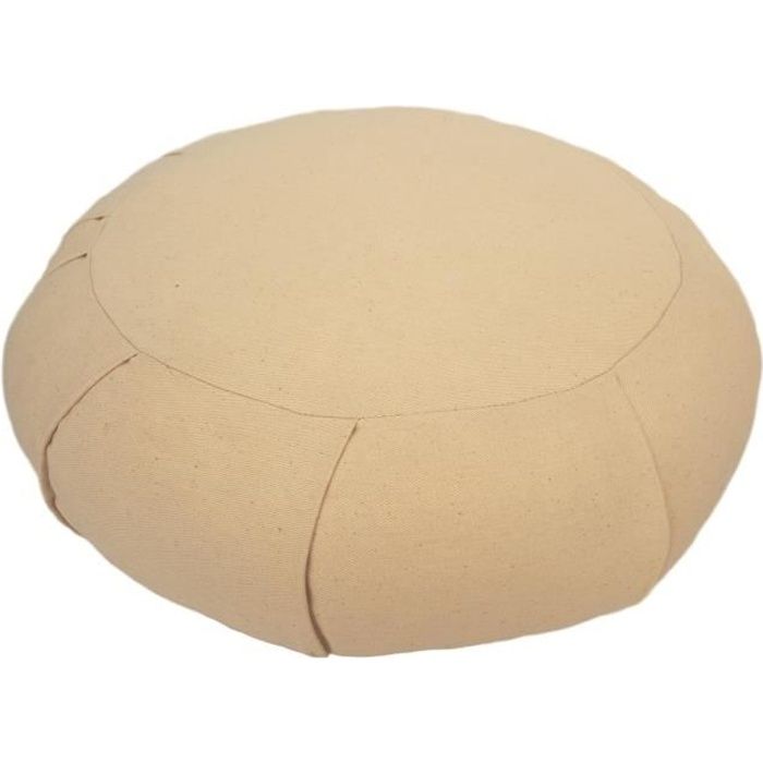 Zafu Traditionnel Ivoire
