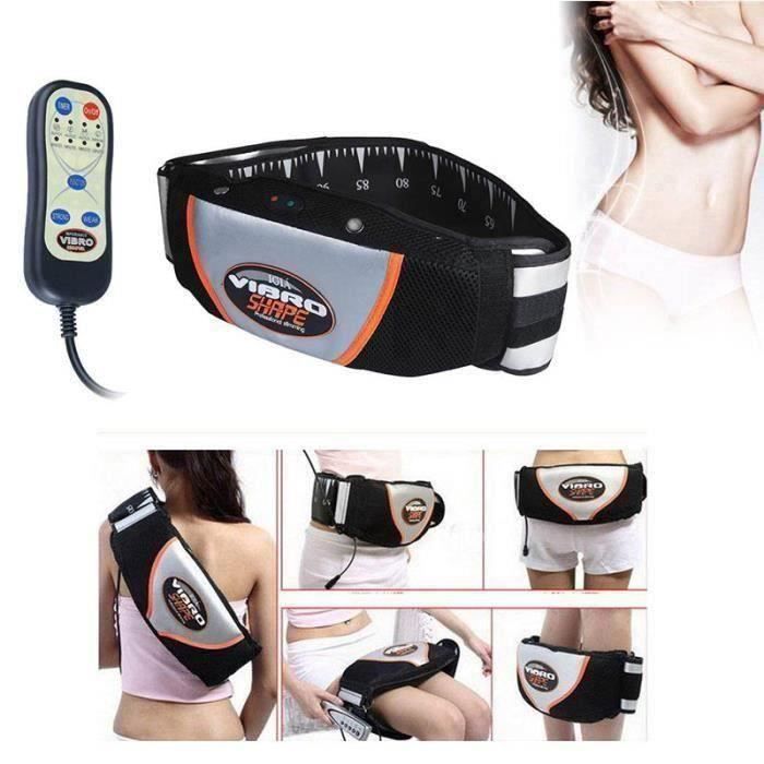 Ceinture de massage minceur professionnelle, mixte, ceinture pour brûler les graisses, à vibrations