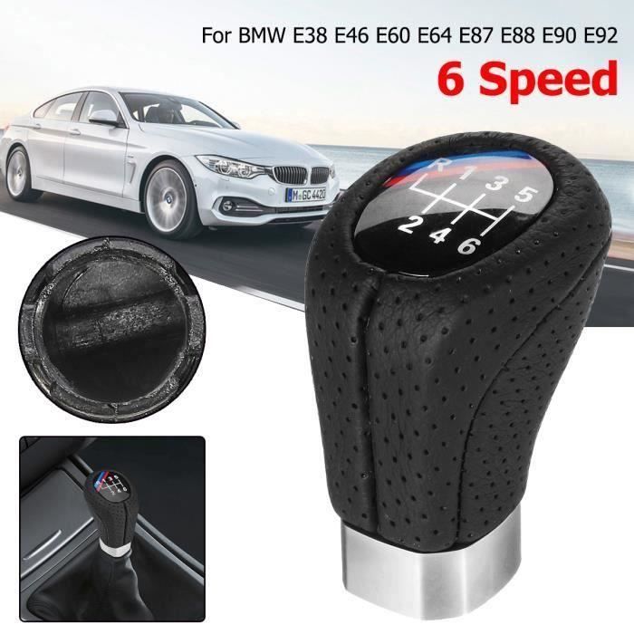 T4W Pommeau Levier de Vitesse Pour BMW 1 3 5 6 séries E60 E46 E87 E90 E92 6-Vitesse Gr67971