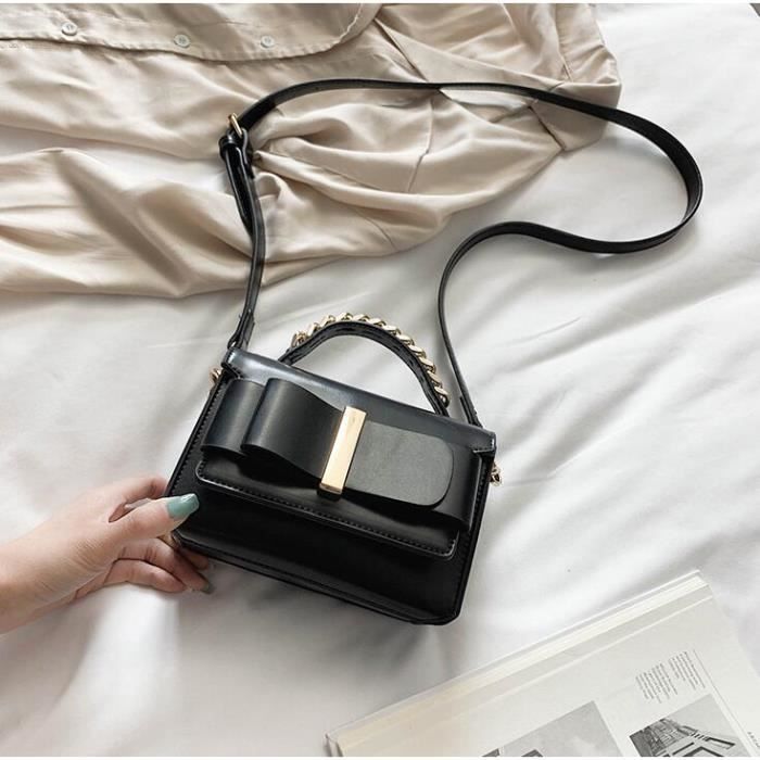 Marque de luxe sac carré 2019 De Mode Nouvelle qualité supérieure En Cuir PU Femmes de sac à main haute couture Arc sac *BU19064