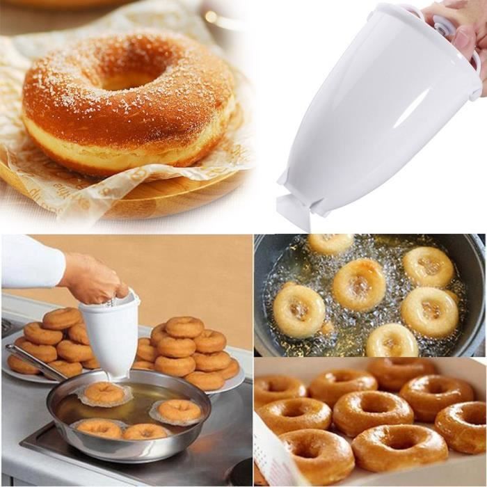 Outils boulangerie et pâtisserie,Machine à faire des donuts en plastique Moule, bricolage, outil de cuisine, pâtisserie, ustensiles