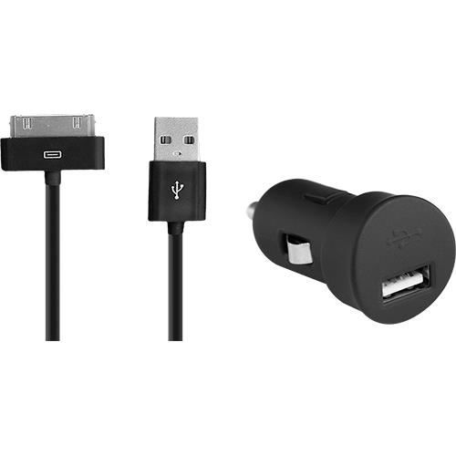 BBC Mini chargeur allume - cigare voiture IP 2A - Noir