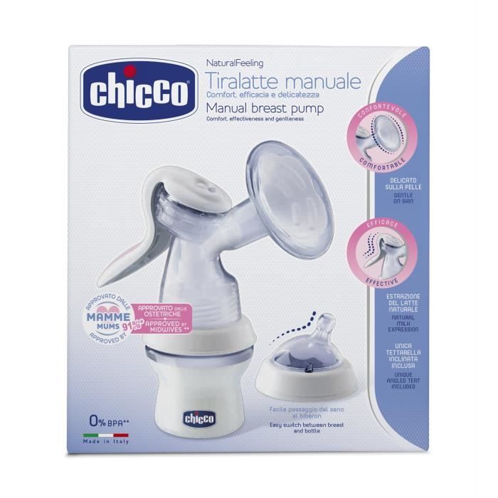 Chicco - 5740000000 - Tire-Lait Manuel avec Accessoires