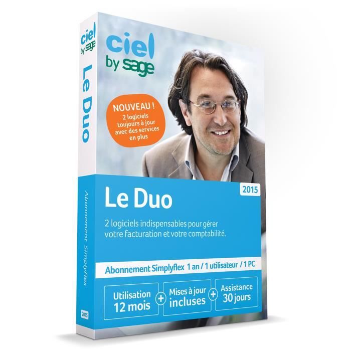 Ciel Le Duo 2015 1 an d'abonnement + mises à jour