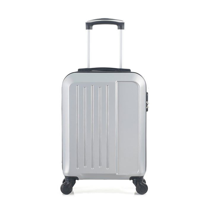 HERO – VALISE CABINE - ABS – 50cm – 4 roues – VESUVIO-E – GRIS