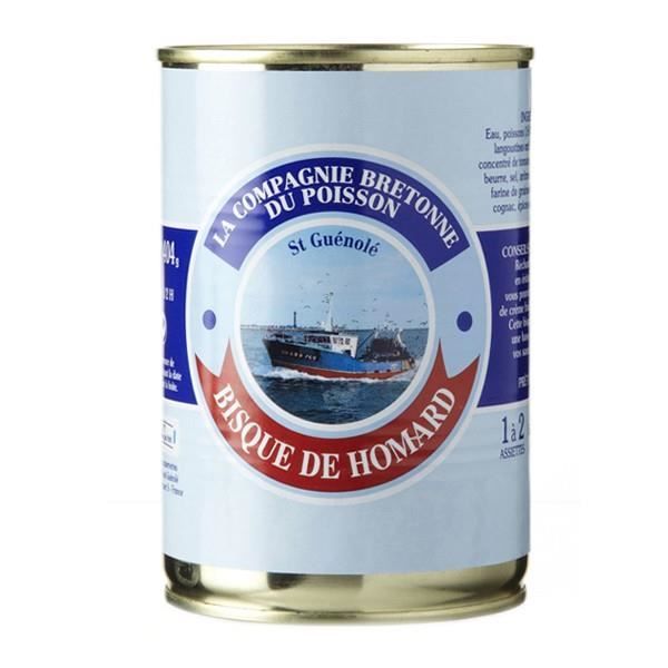 Bisque de homard, Boîte 404 gr
