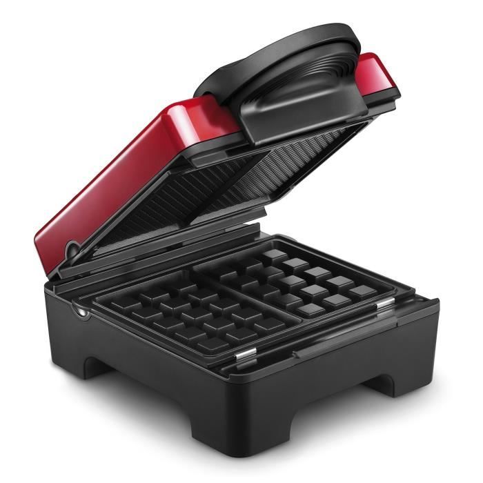 LAGRANGE 029112 Gaufrier multifonction Tarti’ Maxi - Rouge
