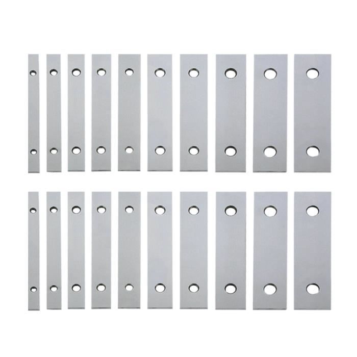 10 paires de barres parallèles en acier professionnel 1/8 pouces X 6 barre parallèle durable en BARRE POUR TRACTION - DIP STATION