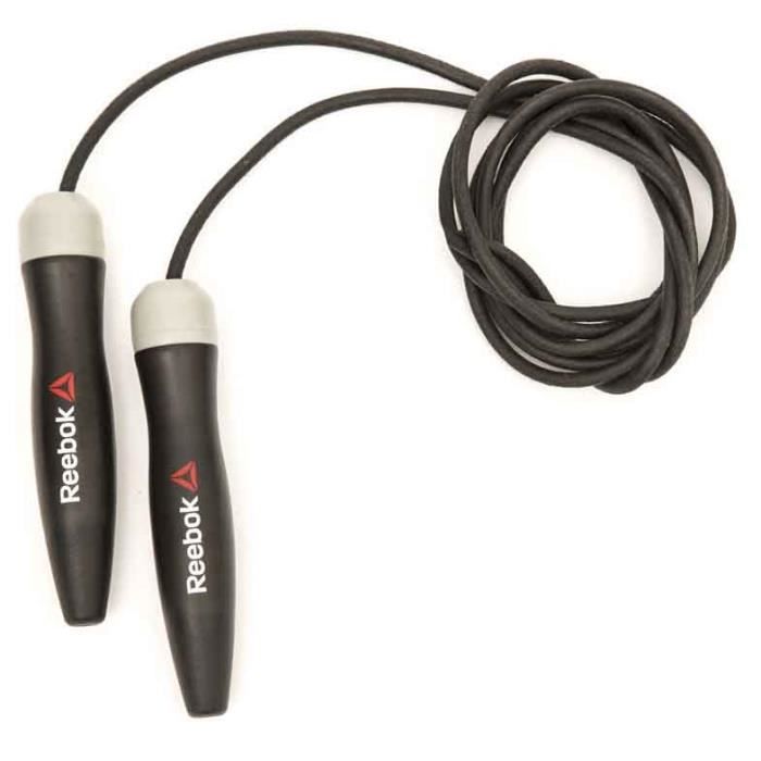 Accessoires entrainement Cordes à sauter Reebok Fitness Leather Skipping Rope