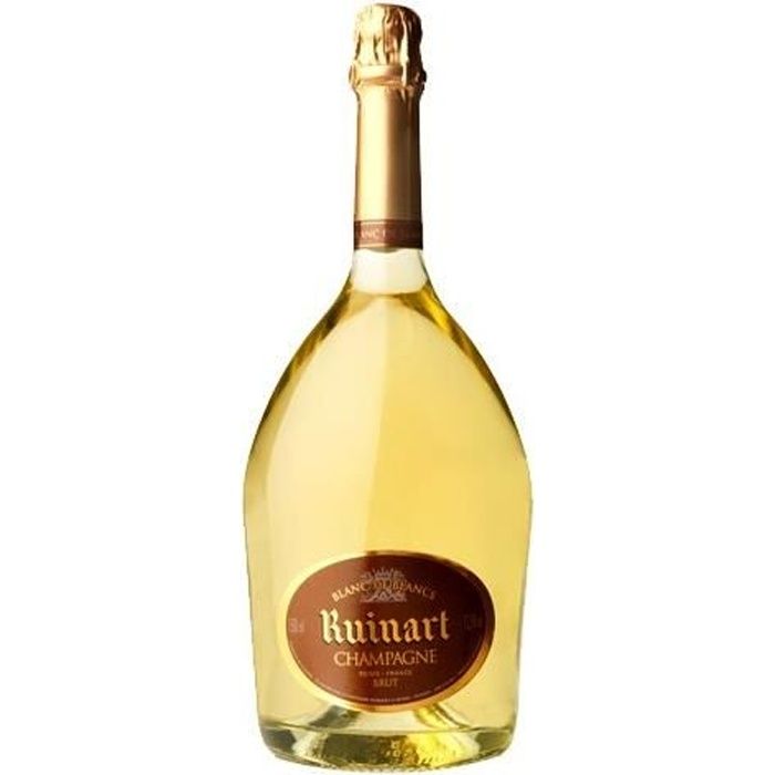3x Ruinart Blanc de Blancs Magnum - Champagne AOC