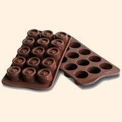 Moule silicone 15 chocolats Vertigo