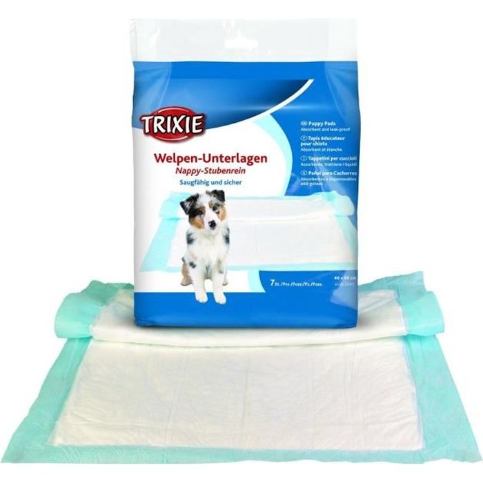 TRIXIE Nappy éducateur 60 × 60 cm pour chien tapis