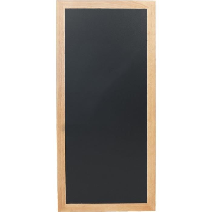 Ardoise longue à fixer, 120 x 56 cm Teck