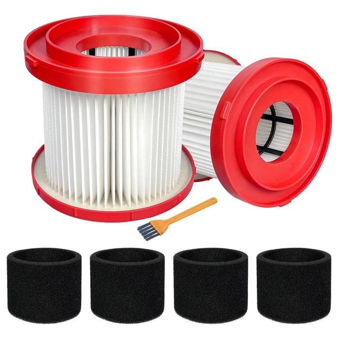 Lot De 2 Filtres HEPA + 4 Préfiltres Charbon Pour Purificateur Levoit LV-H132 - Compatible LV-H132-RF - Filtration 4 Étapes