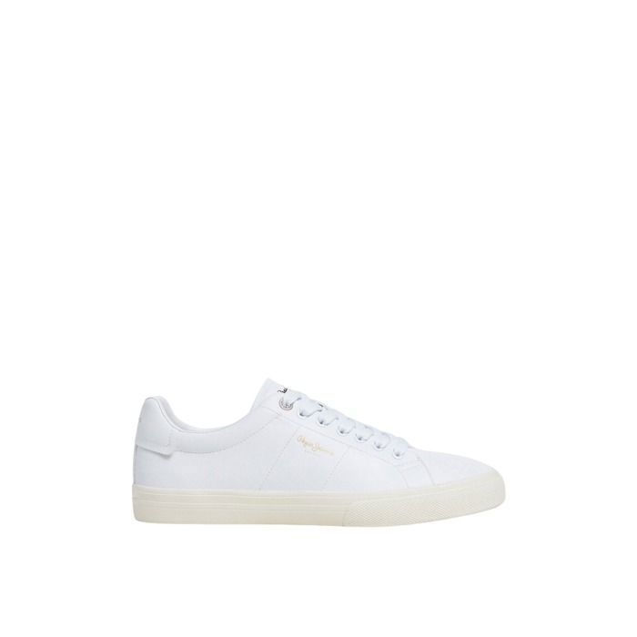 Pepe Jeans Baskets - Pepe Jeans - Kenton Rise - Blanc - Mixte - Plat